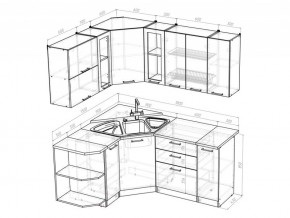 Кухонный гарнитур Лоретта оптима 1500х1800 мм в Карталах - kartaly.mebel74.com | фото 6