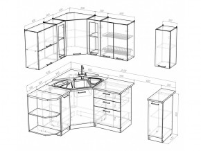 Кухонный гарнитур Лира оптима 1500х1800 мм в Карталах - kartaly.mebel74.com | фото 5