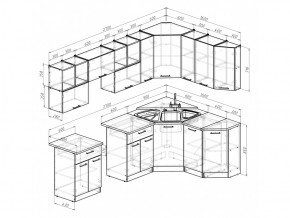 Кухонный гарнитур Надежда оптима 5 2700х1600 мм в Карталах - kartaly.mebel74.com | фото 5