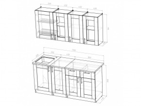 Кухонный гарнитур Ника демо 1700 мм в Карталах - kartaly.mebel74.com | фото 4