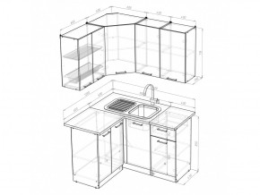 Кухонный гарнитур Ольга прайм 1 1200х1400 мм в Карталах - kartaly.mebel74.com | фото 6