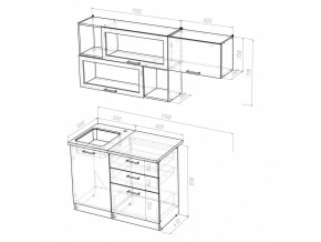 Кухонный гарнитур Симона экстра 1700 мм в Карталах - kartaly.mebel74.com | фото 6