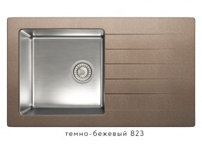 Мойка комбинированная Tolero twist TTS-860 Темно-бежевый 82 в Карталах - kartaly.mebel74.com | фото