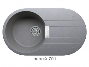 Мойка кварцевая Tolero Loft TL-780 Серый 701 в Карталах - kartaly.mebel74.com | фото