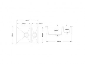 Мойка Longran Enigma ENG 555.460 15 в Карталах - kartaly.mebel74.com | фото 2