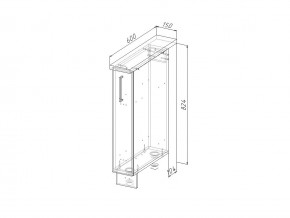 НМ 15 Модуль нижний 150 мм Без Столешницы в Карталах - kartaly.mebel74.com | фото