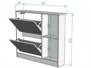 Обувница W102 в Карталах - kartaly.mebel74.com | фото 3