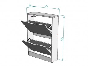 Обувница W110 в Карталах - kartaly.mebel74.com | фото 3