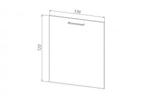 П 60 Комплект для посудомоечной машины 600 мм (цоколь + фасад) ЛДСП в Карталах - kartaly.mebel74.com | фото