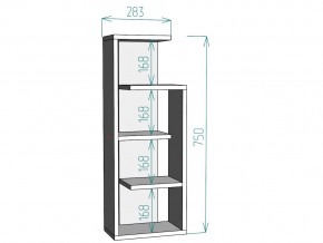 Полка для книг S3 в Карталах - kartaly.mebel74.com | фото 3