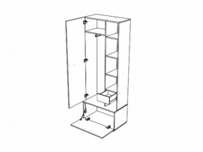 Прихожая Инес со шкафом в Карталах - kartaly.mebel74.com | фото 4