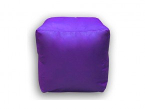 Пуф Куб мини фиолетовый в Карталах - kartaly.mebel74.com | фото