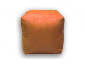 Пуф Куб мини оранжевый в Карталах - kartaly.mebel74.com | фото