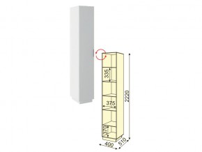 Шкаф 1 дверь М39 Тиффани в Карталах - kartaly.mebel74.com | фото 2