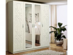 Шкаф 4-х дверный с 2-мя зеркалами в Карталах - kartaly.mebel74.com | фото