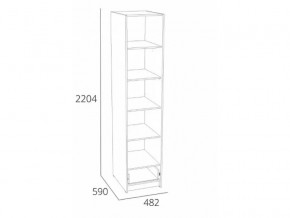 Шкаф для одежды Оттавия НМ 011.20 Антрацит в Карталах - kartaly.mebel74.com | фото 2