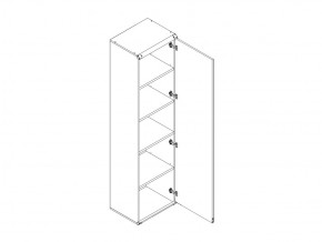 Шкаф JREG 1d Индиана Дуб Саттер в Карталах - kartaly.mebel74.com | фото 2