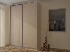 Шкаф-купе 1400 двухдверный с глухими дверями в Карталах - kartaly.mebel74.com | фото 3