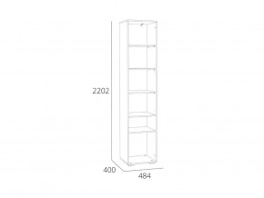 Шкаф-пенал Элиот НМ 041.72 в Карталах - kartaly.mebel74.com | фото 2