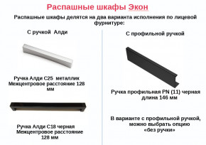 Шкаф с 1 ящиком Экон ЭШ1-РП-23-4-R-1я с зеркалом в Карталах - kartaly.mebel74.com | фото 2