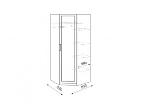 Шкаф угловой Дуглас модуль 1 в Карталах - kartaly.mebel74.com | фото 2