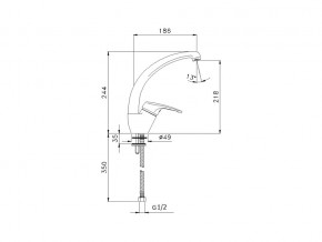 Смеситель Impact G08910 в Карталах - kartaly.mebel74.com | фото 2