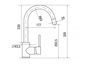 Смеситель Logic LM2101 в Карталах - kartaly.mebel74.com | фото 2