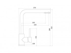 Смеситель Sprint logic LM2196 Stainless Steel в Карталах - kartaly.mebel74.com | фото 2