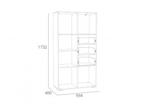 Стеллаж Элиот НМ 041.73 в Карталах - kartaly.mebel74.com | фото 2