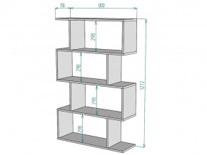 Стеллаж S54 в Карталах - kartaly.mebel74.com | фото 3