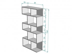 Стеллаж S6 в Карталах - kartaly.mebel74.com | фото 3