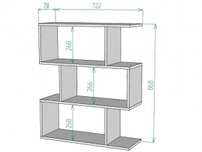 Стеллаж S60 в Карталах - kartaly.mebel74.com | фото 3