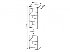 Стеллаж Сканди СД450.1 в Карталах - kartaly.mebel74.com | фото 2