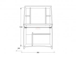 Стол компьютерный СК 3 венге/млечный дуб в Карталах - kartaly.mebel74.com | фото 2