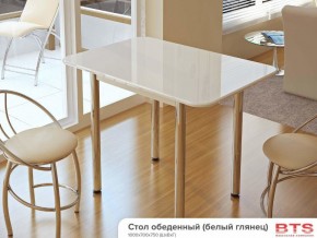 Стол обеденный белый глянец в Карталах - kartaly.mebel74.com | фото 1