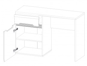 Стол туалетный S205-ТОL1D1S Ацтека белый в Карталах - kartaly.mebel74.com | фото 2