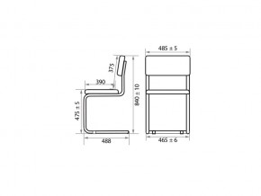 Стул Sylwia chrome Z11 в Карталах - kartaly.mebel74.com | фото 2