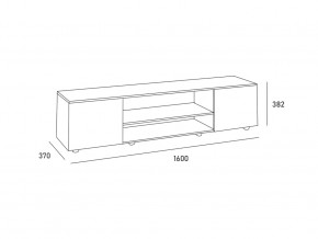 ТВ-Тумба MODUL 1600 в Карталах - kartaly.mebel74.com | фото 2