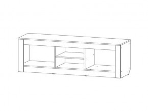 ТВ-тумба Ривьера анкор светлый в Карталах - kartaly.mebel74.com | фото 2