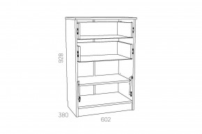 Тумба Оливия НМ 040.45 Х в Карталах - kartaly.mebel74.com | фото 2