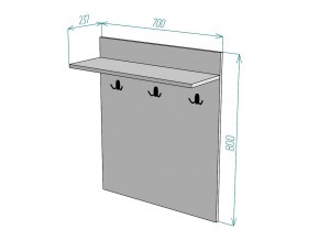 Вешалка Лофт V12 в Карталах - kartaly.mebel74.com | фото 3