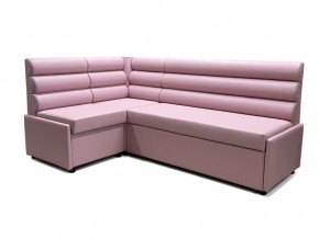 Угловой диван Призма Валики со спальным местом розовый в Карталах - kartaly.mebel74.com | фото
