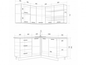 Угловой кухонный гарнитур Флоренс Грин в Карталах - kartaly.mebel74.com | фото 4