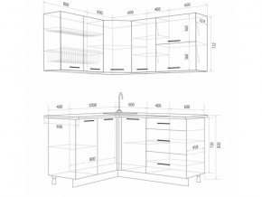 Угловой кухонный гарнитур Флоренс Грин в Карталах - kartaly.mebel74.com | фото 5